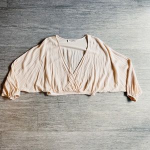 AUDREY 3 + 1 Crop Top Blouse